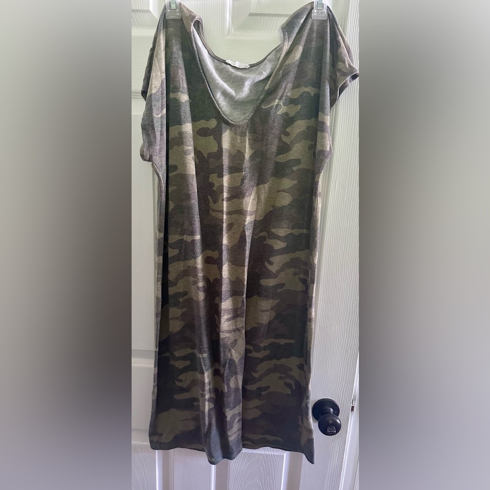 Camo print Dress